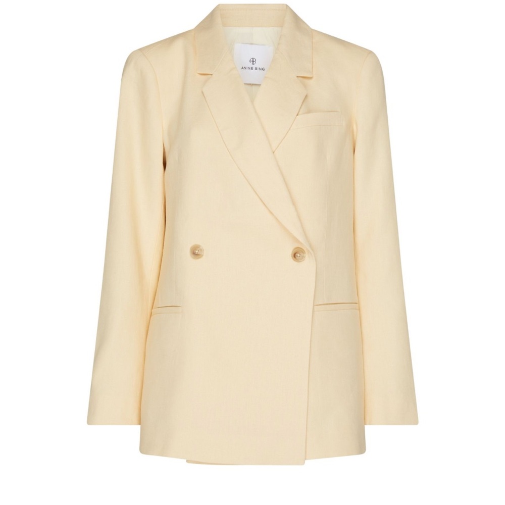 Anine Bing Kaia Blazer / Yellow /S